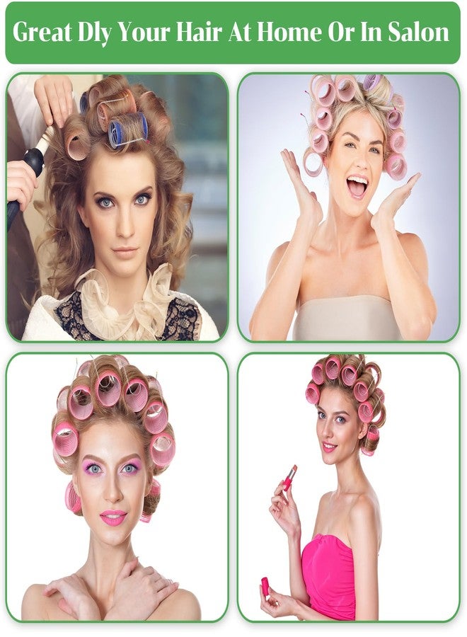 Nogeqi 24 Pcs Hot Roller Clips,Hot Curler Clips Replacement Kit for Heated Rollers,Curler Clip Fits All Sized Rollers Curlers(¾", 1", 1¼") - Image 4